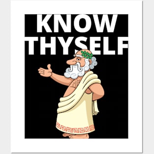 know thyself socrates Posters and Art